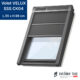 Volet fenêtre de toit roulant souple à énergie solaire VELUX sss ck04