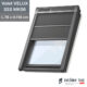 Volet fenêtre de toit roulant souple à énergie solaire VELUX sss mk06