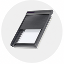 Volet roulant solaire rigide VELUX