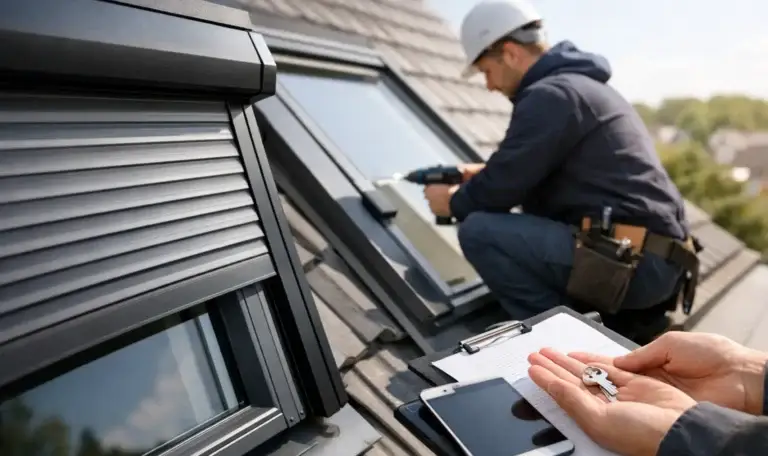 Garantie volet roulant VELUX et installateur