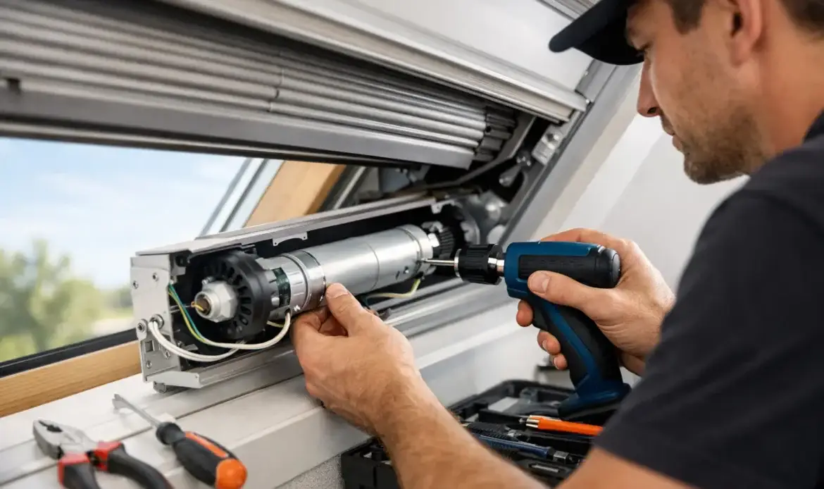 Réparer moteur volet roulant VELUX