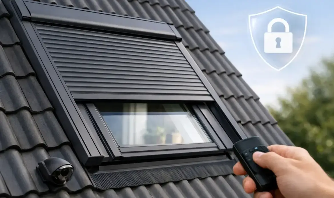 Volet roulant VELUX et sécurité fenêtre toit