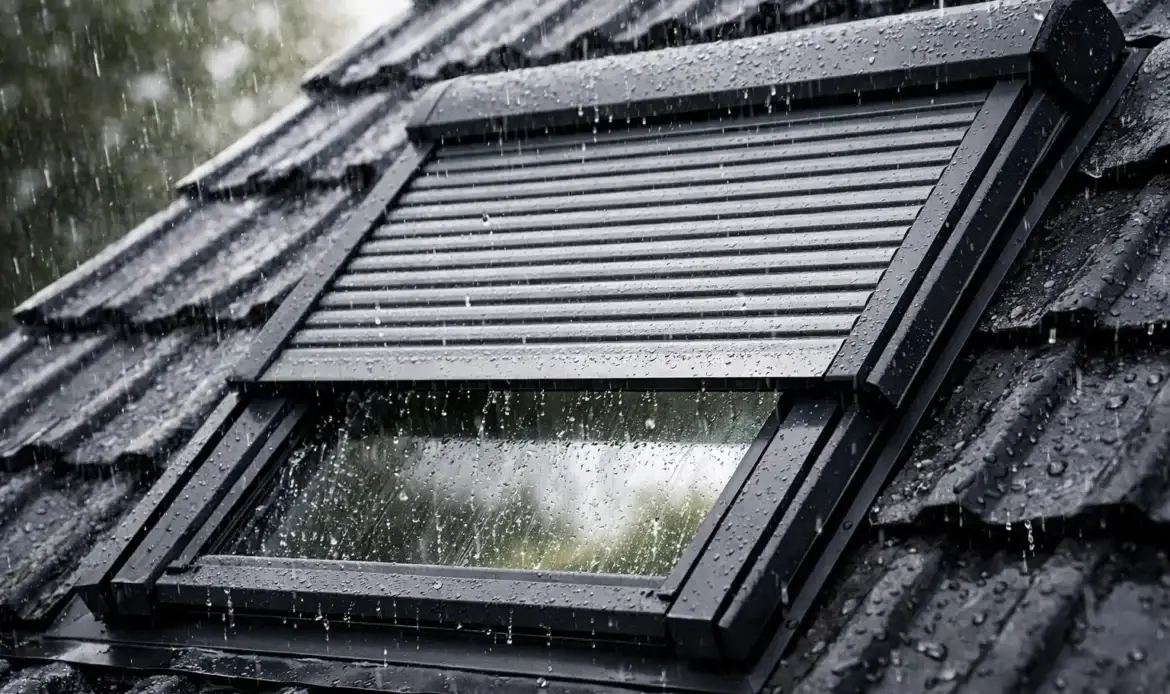 Volet roulant VELUX isolation bruit pluie