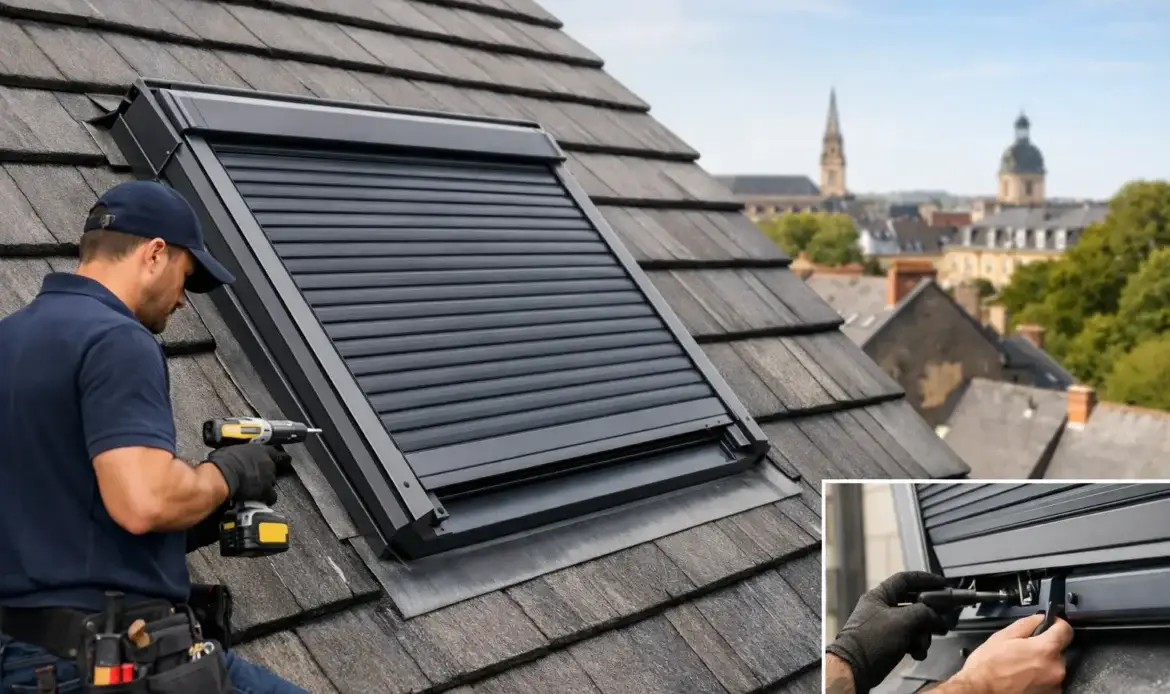 Volet VELUX à Rennes : pose et dépannage fiable