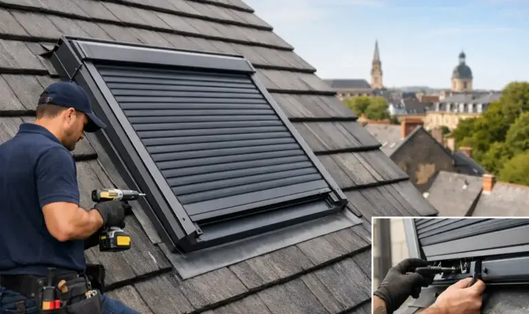 Volet VELUX à Rennes : pose et dépannage fiable